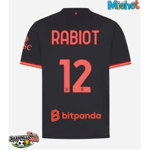 AC Milan Adrien Rabiot #12 Kolmaspaita 2026-27 Lyhythihainen